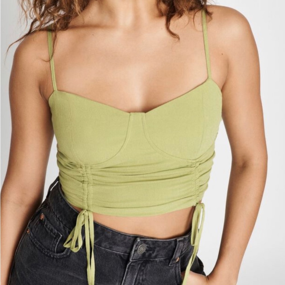 BRAND NEW Ruched Front Bustier